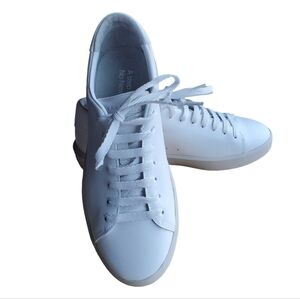 Unisex Everlane Tennis Shoe, White, Mens 6.5, Womens 8.5 New No Box
